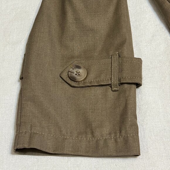 NWT Lioness Trencherous Trench Coat Beige XL Classic Double-Breasted Belted - Picture 3 of 9